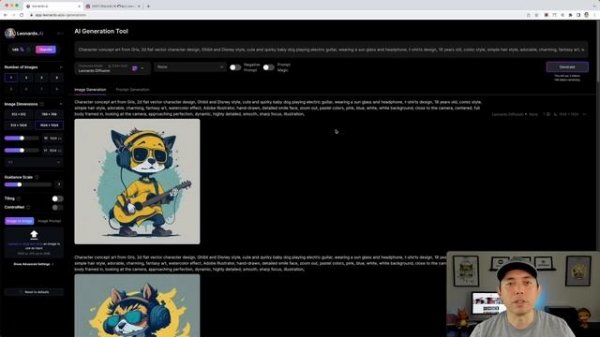 Leonardo AI Complete Tutorial - FREE AI Tool - Learn How to Use LeonardoAI for Print on Demand