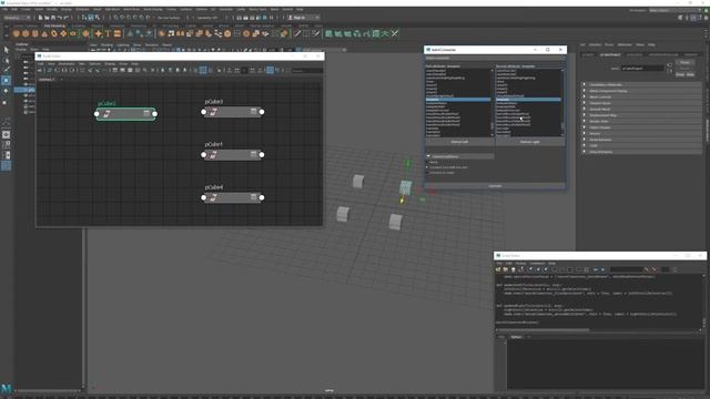 Batch Node Attribute Connector - Script (Maya) смотреть онлайн