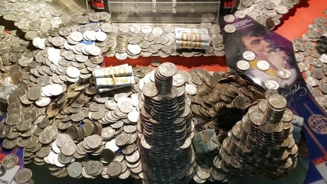 TOWER ACCIDENT JACKPOT Playing The High Limit Coin Pusher смотреть онлайн