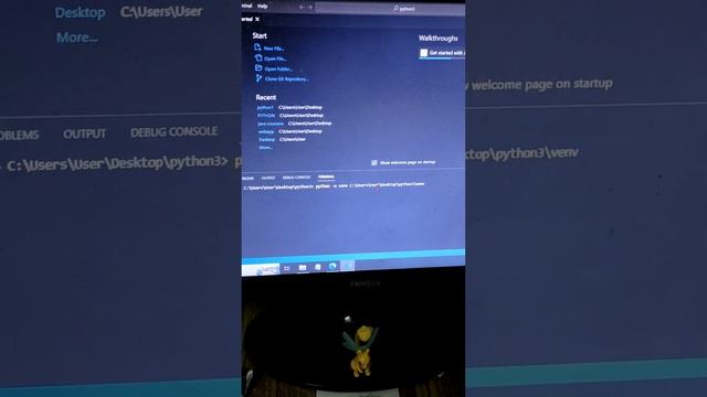Easiest way to set venv in vs code || set venv for python #coding #python #c #cpp смотреть онлайн