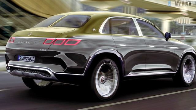 2025-2026 New Mercedes-Maybach S680 SUV - Off-road version of the S-Class!? смотреть онлайн