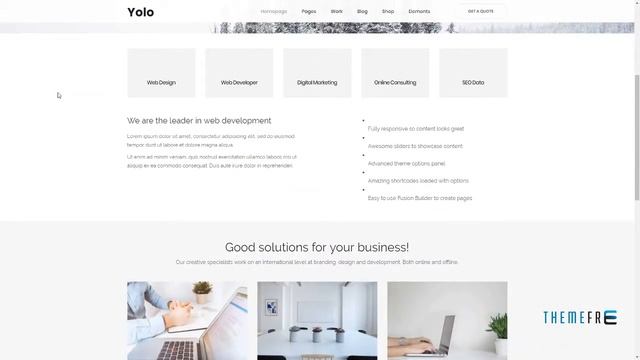 Yolo Multi-Purpose Creative WordPress Themes Chaz Billie смотреть онлайн