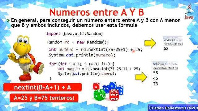 Teoria Math Random y Clase Random en JAVA PARTE 3/3 смотреть онлайн