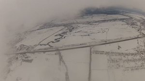 Зимний прыжок с парашютом