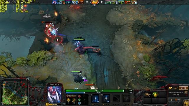 DOTA 2 GTX 960m Gameplay FPS Test смотреть онлайн