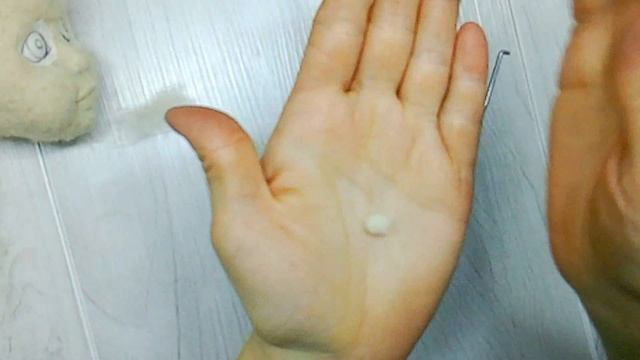 Как сделать объемный нос текстильной кукле. Приваливаю нос. смотреть онлайн