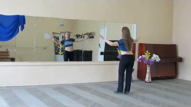 A Short Bellydance Basics Workout With Natalie Solmaz/Тренировка базы беллиданс
