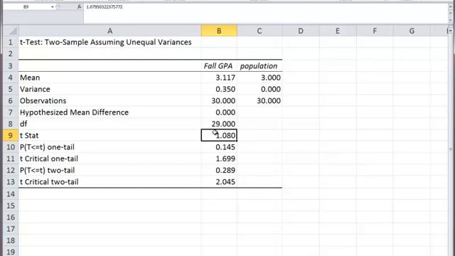 t-test single sample and related samples in Excel смотреть онлайн