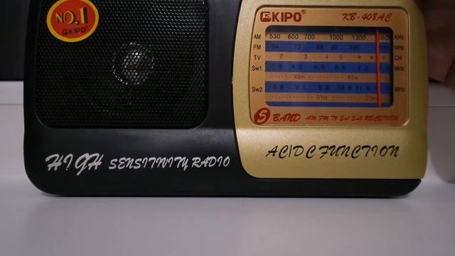 Сканирование радиоволн в Нур Султане 4 мая 2021 года радиоприёмник Kipo KB-408AC смотреть онлайн