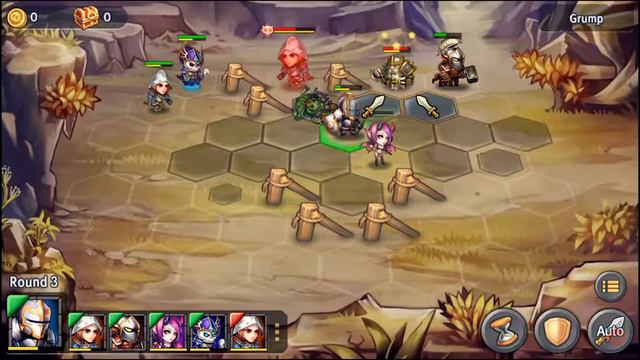 Heroes Tactics-героический режим,уровень 3-5 смотреть онлайн