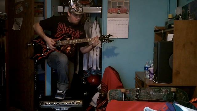 B.C. Rich Warlock Metal Master Tribal Fire Guitar Sound Test смотреть онлайн