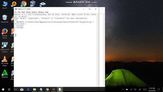 SISTEM KRIPTOGRAFI DEKRIPSI ENKRIPSI , ENKRIPSI DAN DEKRIPSI MENGGUNAKAN PROGRAM PYTHON 3,7 смотреть онлайн