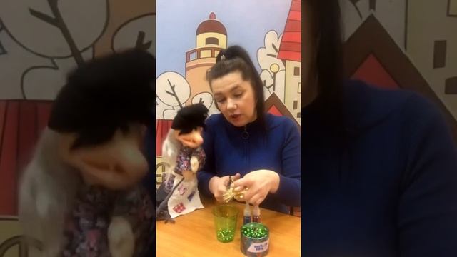 Познавательная программа для детей "Школа юных почемучек" Ледяное украшение для ёлочек смотреть онлайн