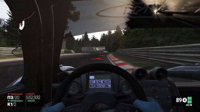 Катаюсь в БЕСПЛАТНОЙ игре про гокнки-"Project CARS-Pagani Edition" смотреть онлайн