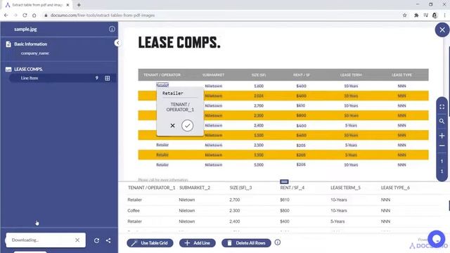Extract tables from PDF/Image for Free | Convert PDF to Excel/CSV/JSON with Docsumo смотреть онлайн