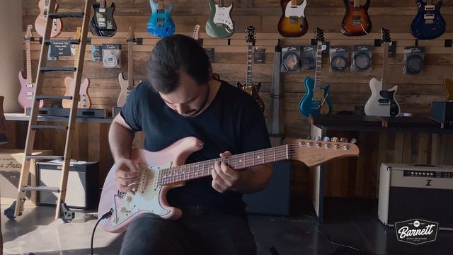 Suhr Mateus Classic Antique Shell Pink Part 2 | QuickTake | Barnett Music Exchange смотреть онлайн