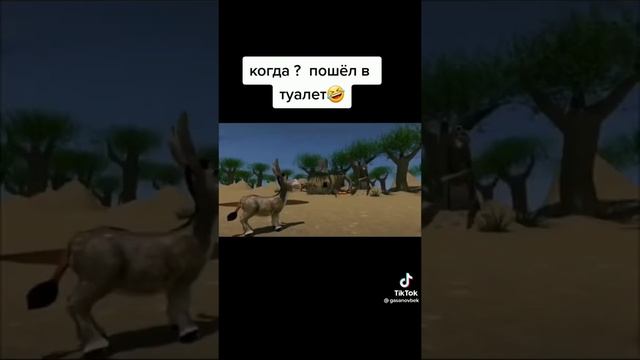 Когда шрек пошел в туалет??