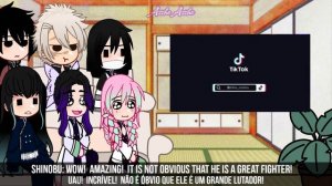 Hashiras react to Luffy as the new hashira | gacha react