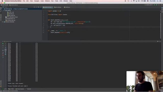 Smoothing Time Series Data-Sets in Python смотреть онлайн