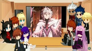 Fate/Stay Night react to TikToks part 4 | Different AU Shirou + Senji & more react