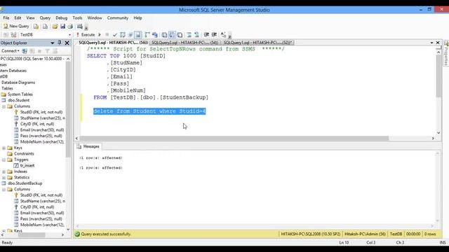 Sql Trigger смотреть онлайн