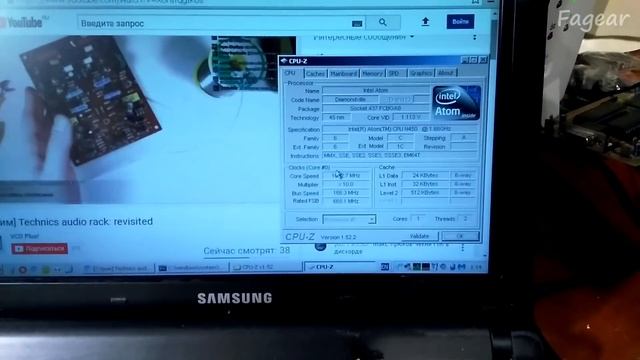 Нетбук Samsung N150, Windows XP и YouTube в 2018-м смотреть онлайн