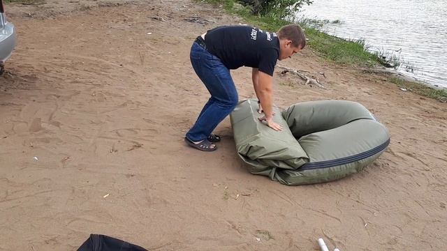Надувная лодка ПВХ Навигатор 300 Эконом Сборка надувной лодки смотреть онлайн