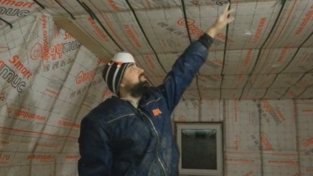 Утепление каркаса крыши мансардного этажа. Часть 3. смотреть онлайн