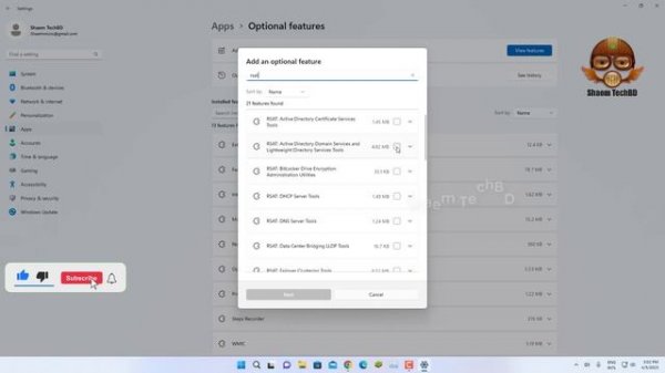 How to install Active Directory Users and Computers on Windows 11