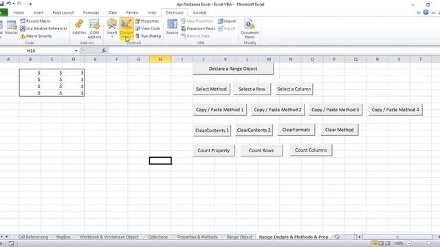 Excel VBA & Macros | Range Object: Clear Method | Sinhala Tutorial смотреть онлайн