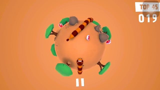 Обзор игры "Snaky snake" смотреть онлайн