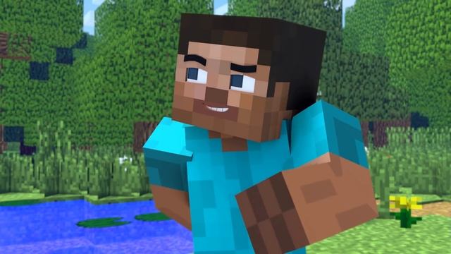 The minecraft life of Alex and Steve :Steve Noooob - Minecraft animation смотреть онлайн