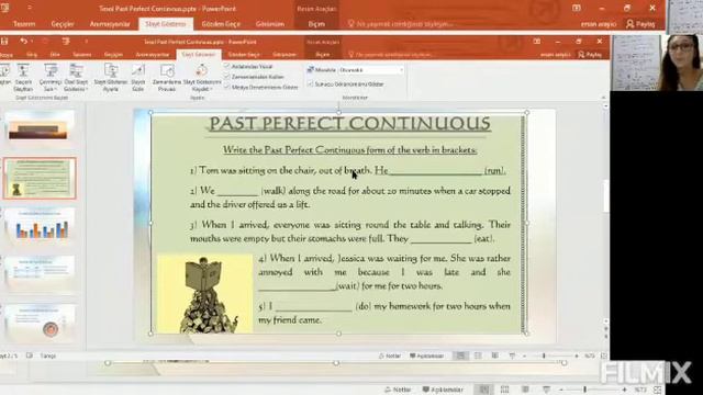 Past Perfect Continous Tense Lesson смотреть онлайн