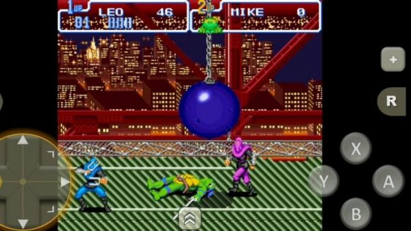 (Snes) Teenage Mutant Ninja Turtles 4 Turtles in Time