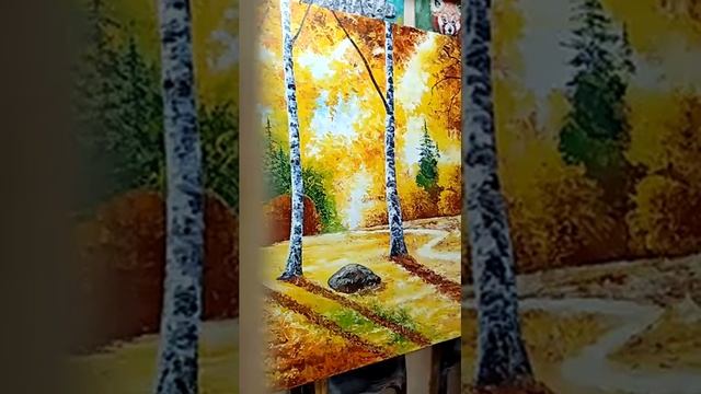 Студия "Творчество и театр". Рисуем большой холст. Часть 19 смотреть онлайн