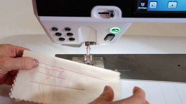 BERNINA 880 51 Basting Stitch смотреть онлайн