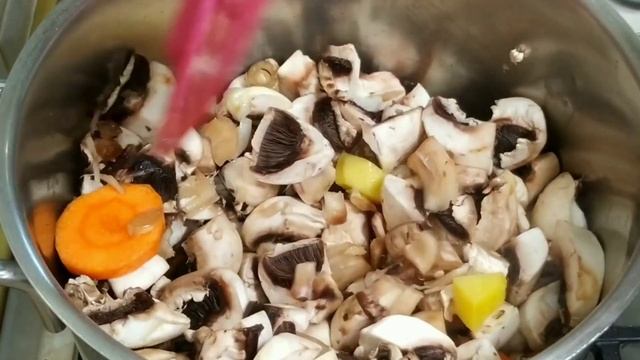 Грибной крем-суп//Mushroom Cream Soup