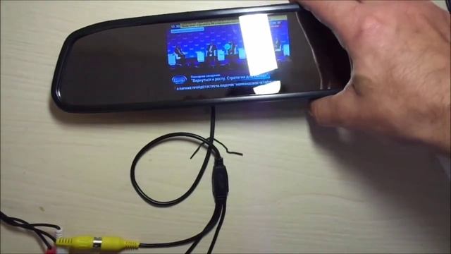 Зеркало заднего вида с монитором смотреть онлайн