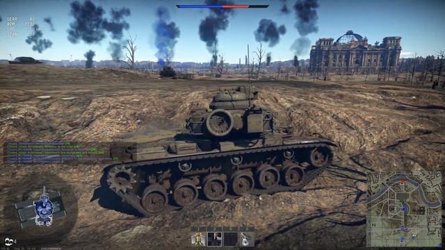 STARFISH!!! | M60A2 (War Thunder Tank Gameplay) смотреть онлайн