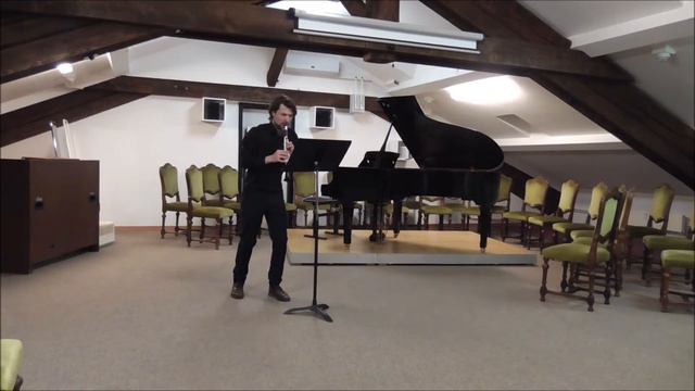 Igor Stravinsky - Three Pieces for Clarinet Solo on E-flat Clarinet смотреть онлайн