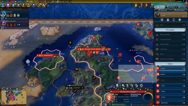 Civ 6 | Earth map #3 смотреть онлайн