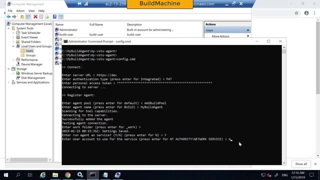 How to install and configure an Azure DevOps agent on an AWS EC2 instance смотреть онлайн