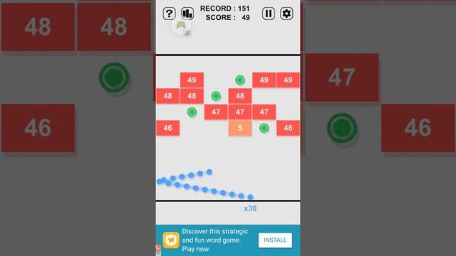 Swipe Brick Breaker mistake смотреть онлайн
