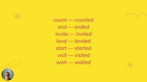 Past Simple для детей