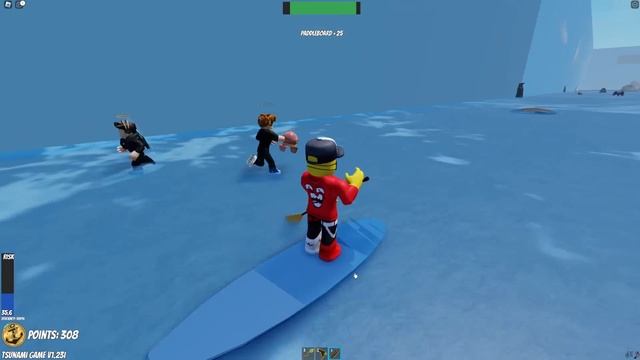 SPUSTIL JSEM TSUNAMI LEVEL 100 !! - Roblox Tsunami Game смотреть онлайн