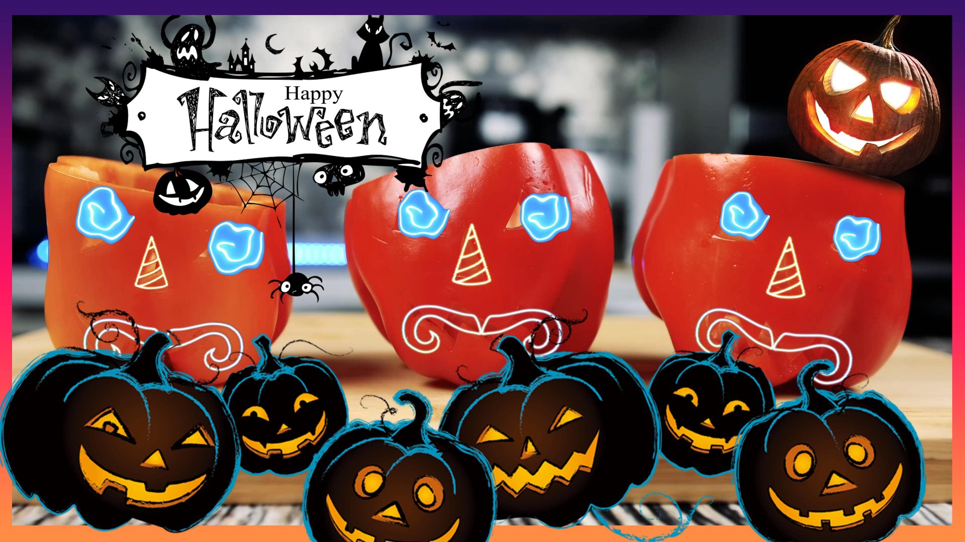 Идеи для чудовищных угощений на Хэллоуин. Happy halloween смотреть онлайн