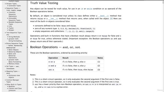 18. Truth Value Of Non-Booleans смотреть онлайн