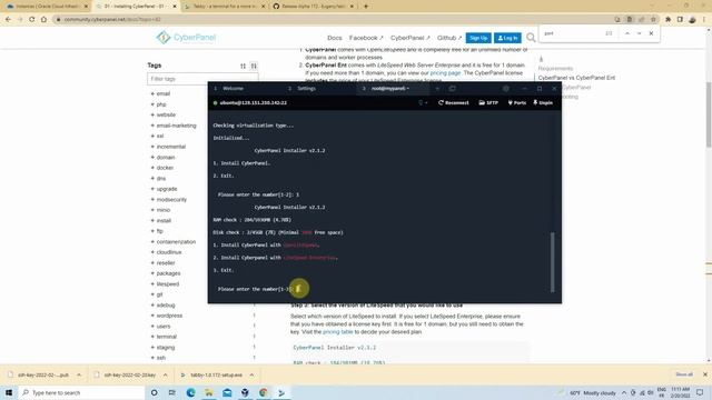 إنشاء سيرفر على Oracle Cloud وتركيب لوحة تحكم смотреть онлайн