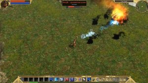 Titan quest, восток,босс Яогуай-древний бык демон