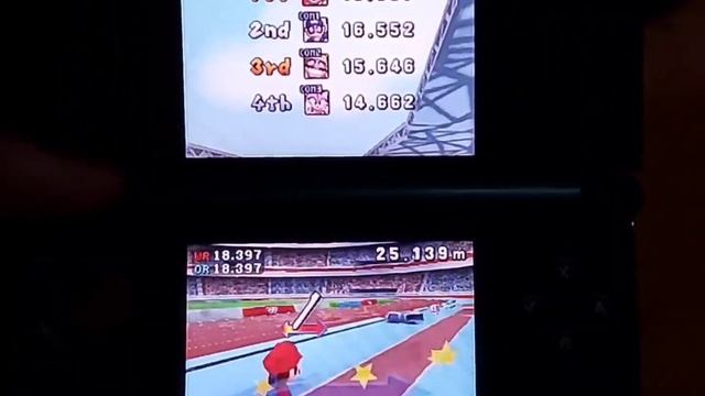 Athletics Field—Tripple Jump (PB) 18.397m (Mario) Mario & Sonic at the Olympic Games Beijing 2008 D смотреть онлайн